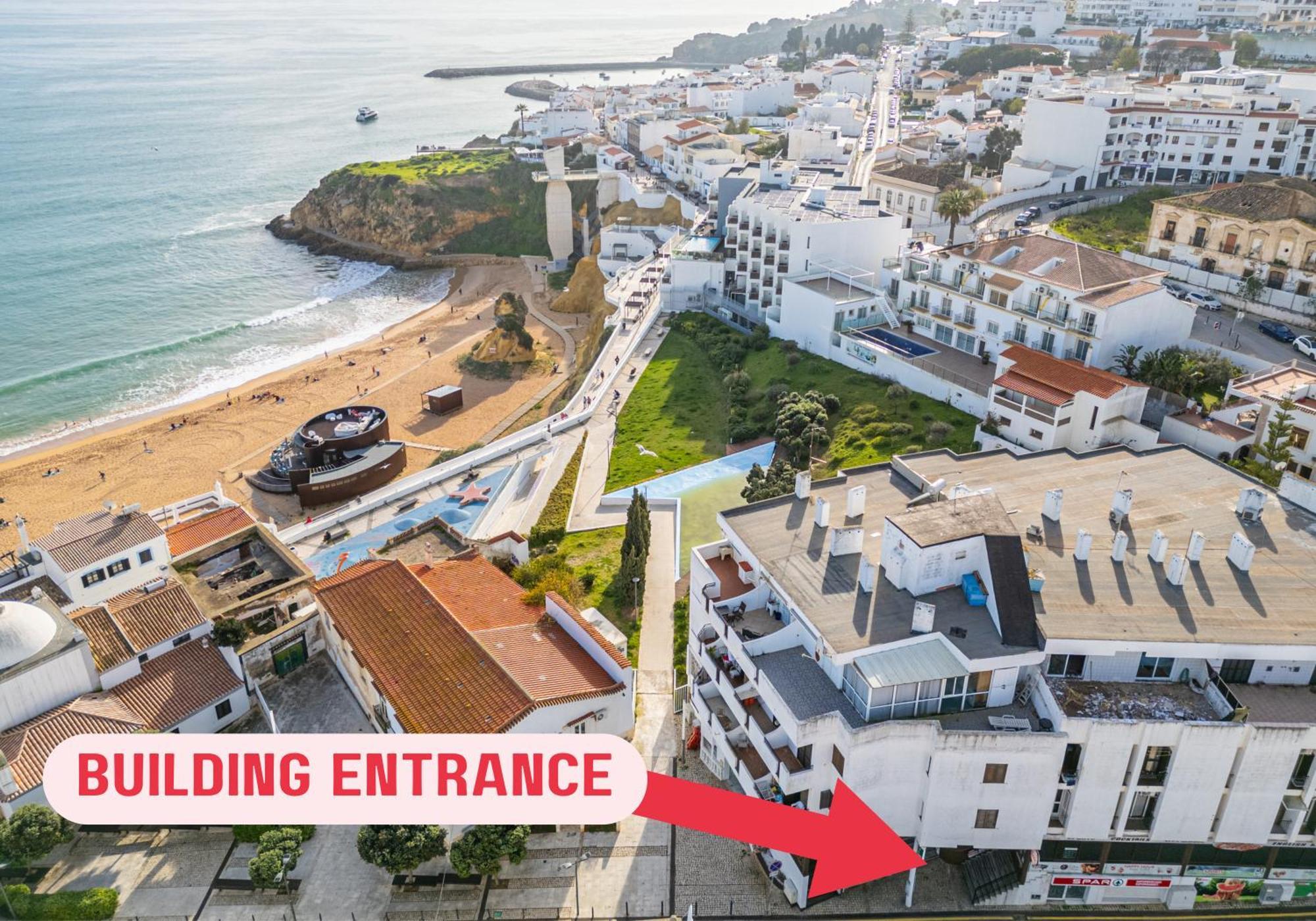 Beach Studio In Albufeira'S Old Town Eksteriør bilde